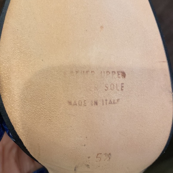 Stunning pair of shoes. Leather made in Italy - Picture 9 of 12